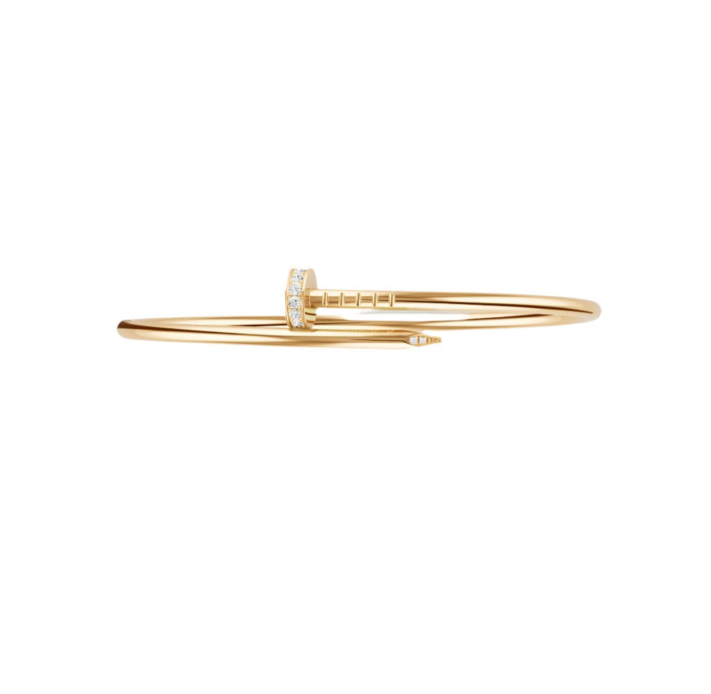 14ct Yellow Gold Nail Bracelet/Small