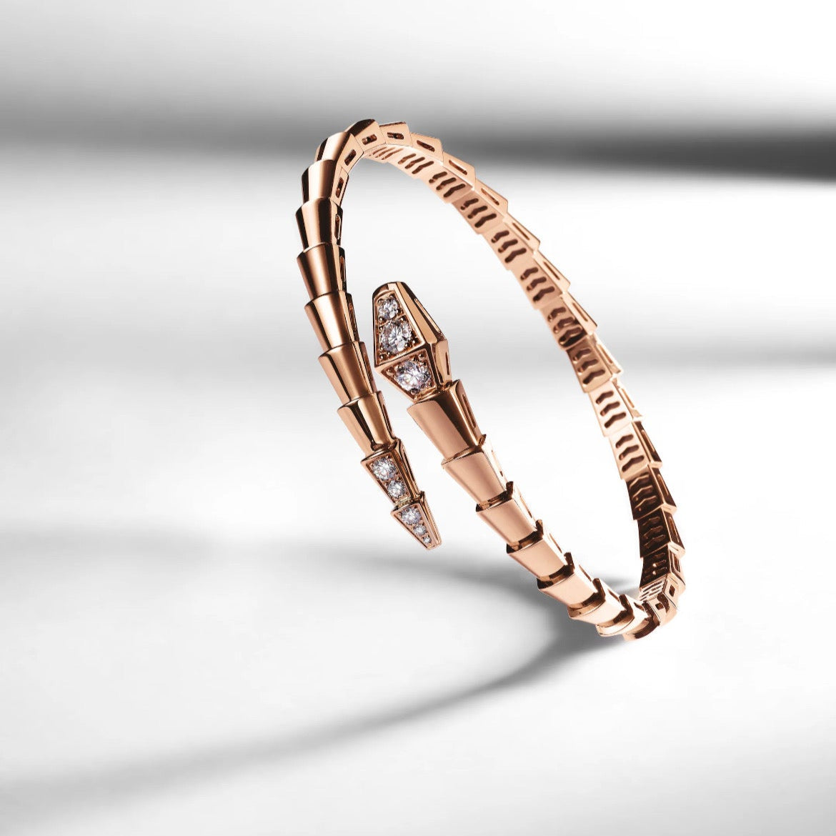 14ct Rose Gold Serpenti Bracelet